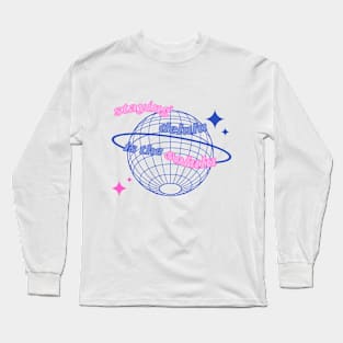 staying delulu is the solulu Long Sleeve T-Shirt